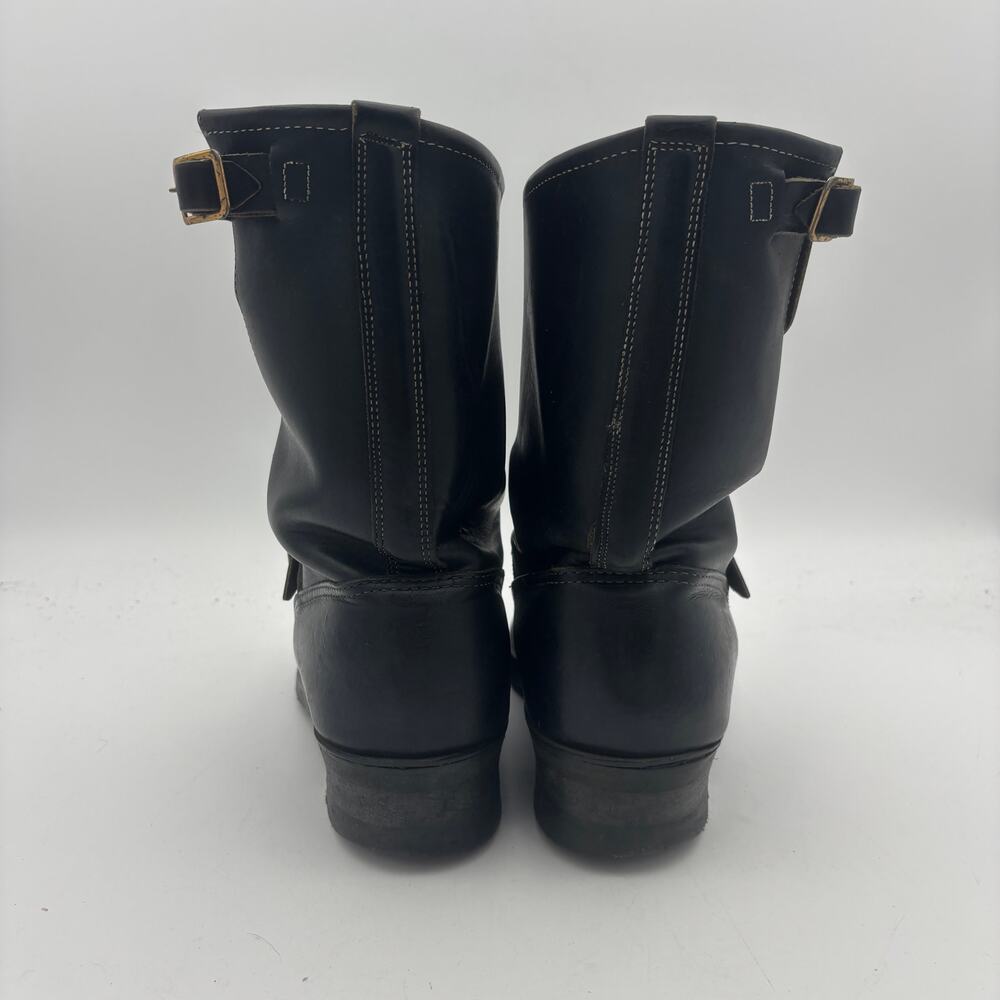 Vintage 60s Penney's Big Mac Engineer Buckle Moto Boots Men's 10 Workwear - Picture 4 of 14